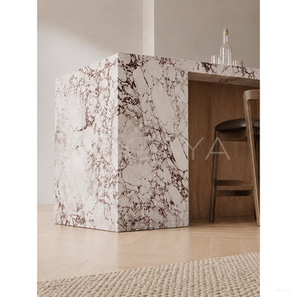 Kitchen Island White Or Bulgari Purple — Kitchen Islands - scene