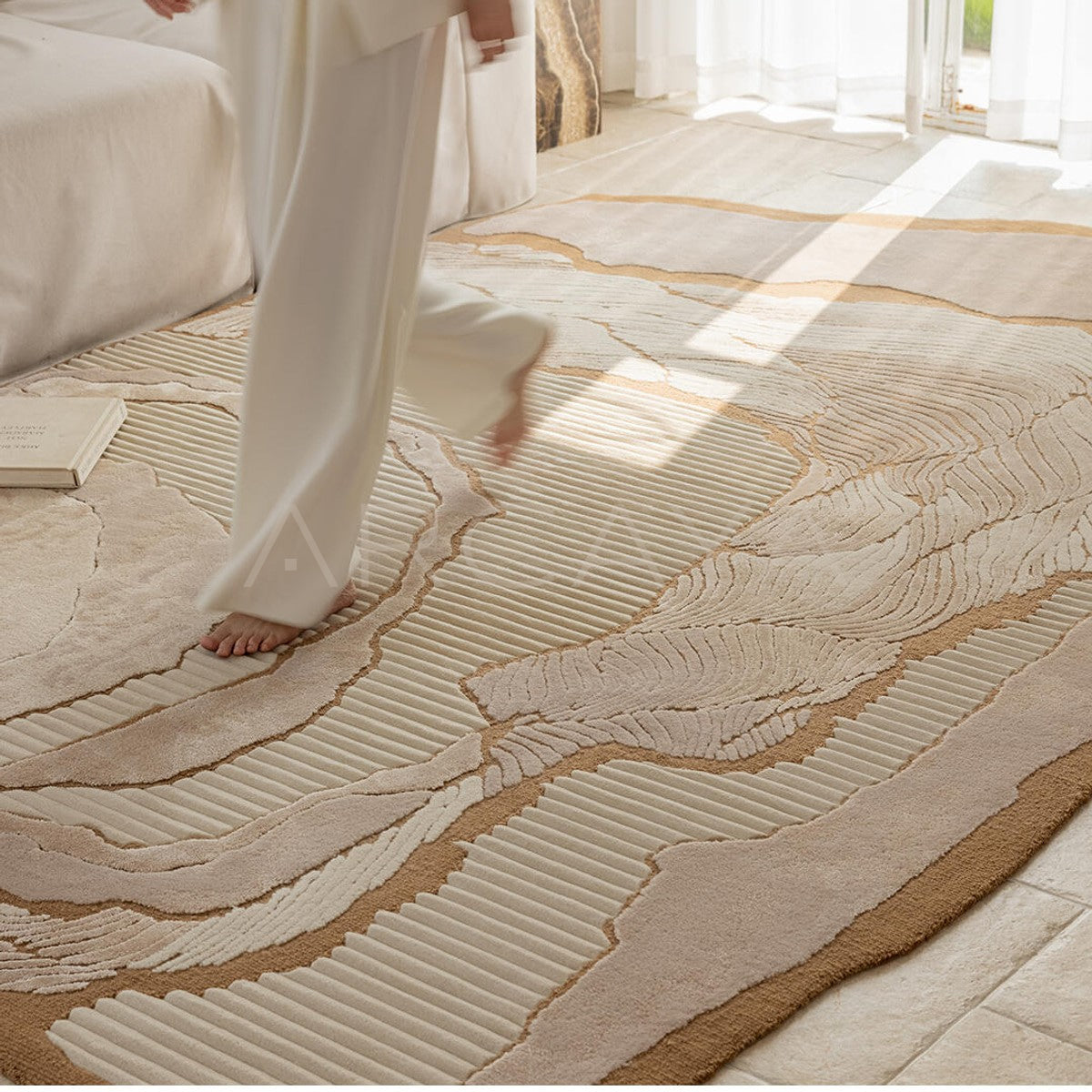 Living Room Accent Rug in detail