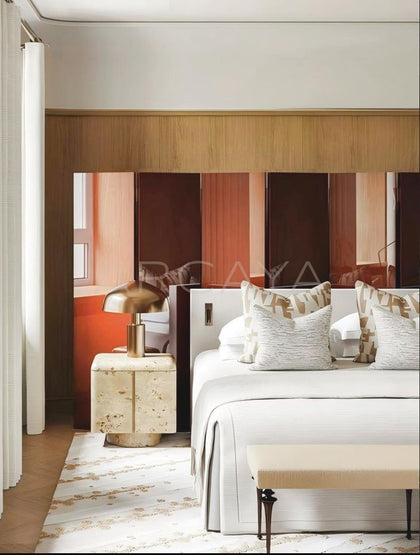 Movable Headboard Folding Screen - scene