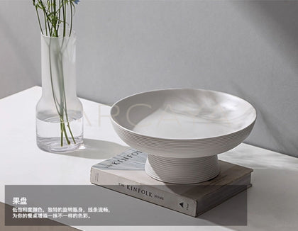 Ceramic Fruit Offering Plate - scene