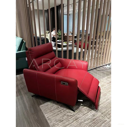 Red Recliner Sofa German Motor - scene