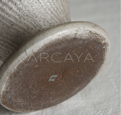 Dadan Silver Glaze Art Vase - scene