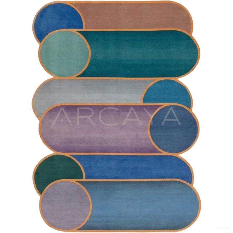 Custom Hand Tufted Rug Dsm P066 C03 in detail