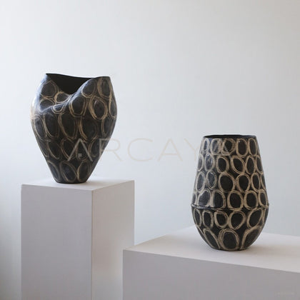 Wabi Sabi Jingdezhen Large Floor Ceramic Vase - main