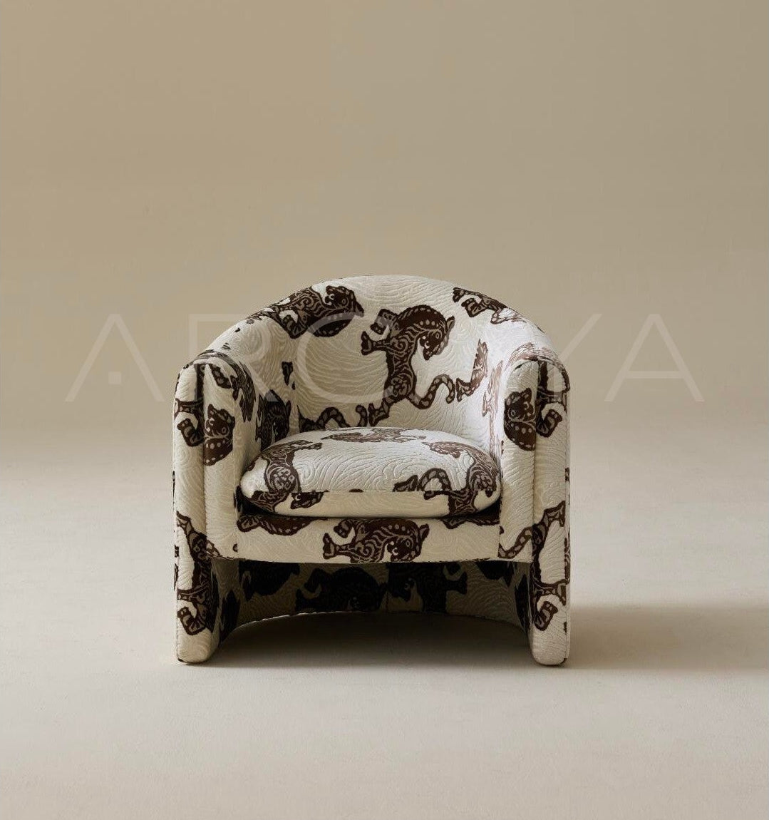 Bennett Lounge Chair Tingqi - scene