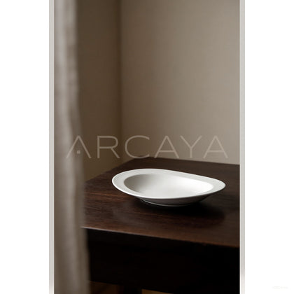 Amu Collab Chinese Oval Shallow Plate - scene