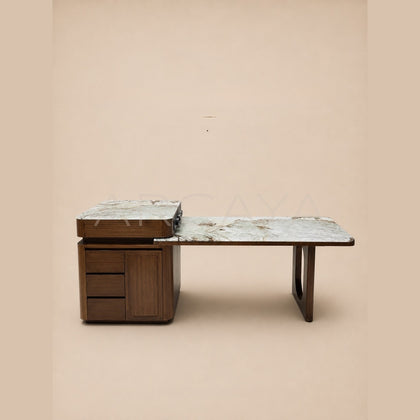 Daze Crystal Pandora Stone Island Table - scene