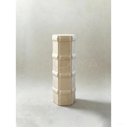 Aston Zhucong Bamboo Cong Piece — Side Table - scene