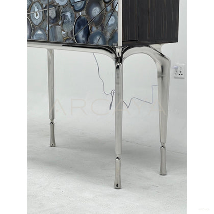 Agate Stone Display Sideboard - scene