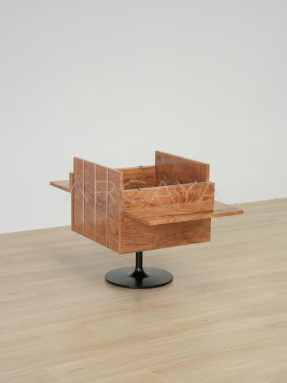 Yiduo Floating Light Nightstand - detail