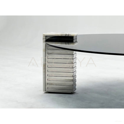 Admeto Round Coffee Table - scene