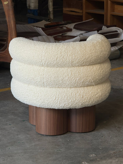 Cream Style Single Armchair - scene