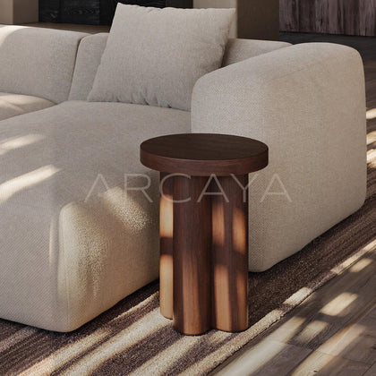 Champagne Teak Side Table - main