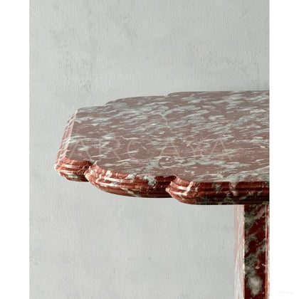 Aston Yunqi Oriental Red Side Table - scene