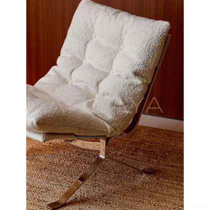 Ohm Lounge Chair Wool Boucle - scene