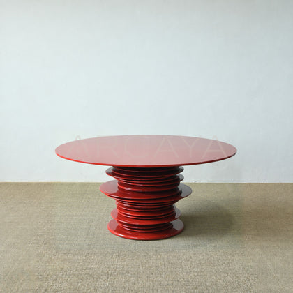 Custom High Gloss Art Round Table - main