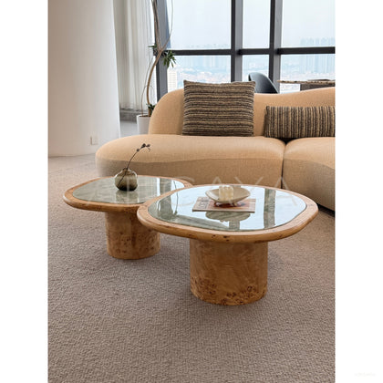Tiffany Green Coffee Table - scene