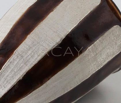 Dadan Silver Glaze Jingdezhen Wide Mouth Vase - scene