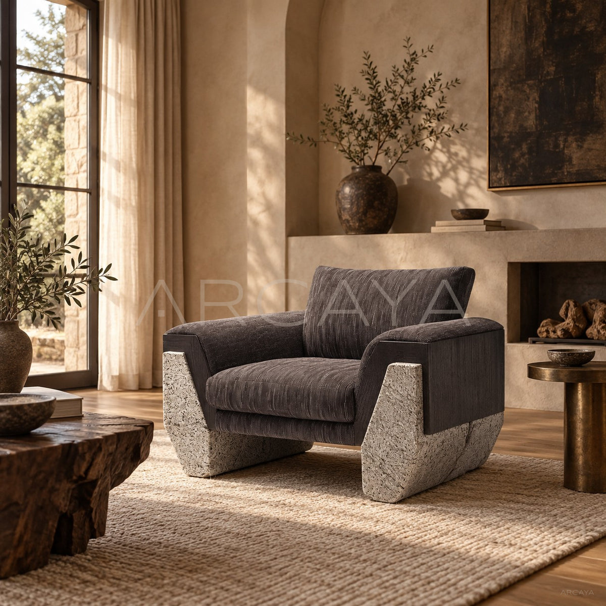 Yanyi Rock Sofa in detail