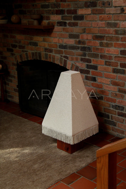 Kukeri Wood Floor Lamp - scene