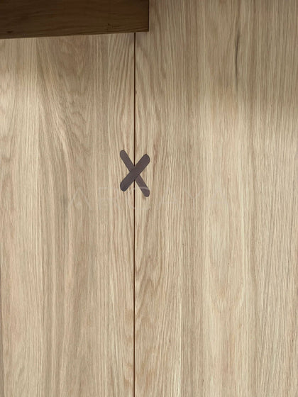 Josei White Oak Solid Wood Table - detail