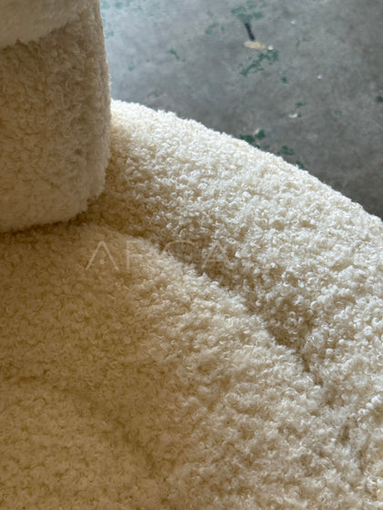 Cream Style Single Armchair - detail