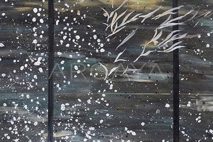 Mixed Media Wall Art 2411G0271 - detail