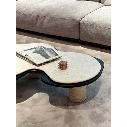 Nebula Marble Coffee Table - scene