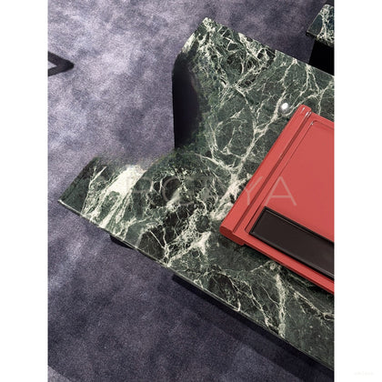 Green Marble Piece — Coffee Table - scene