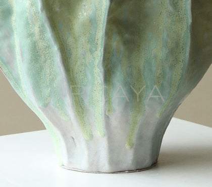 Wabi Sabi Handmade Jingdezhen Stoneware Jar - scene