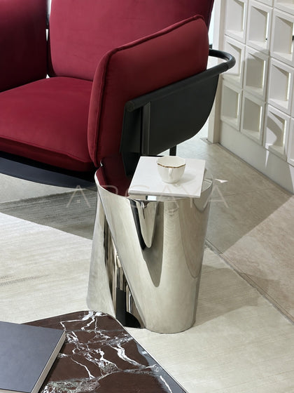 Noor Style Sofa Side Table - scene