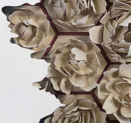 Mixed Media Wall Art 2411G0232 - detail