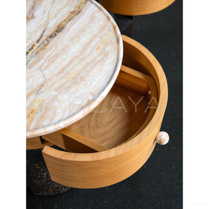 Round Side Table - scene