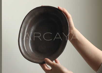 Amu Collab Xuanpu Stoneware Eared Bowl - scene