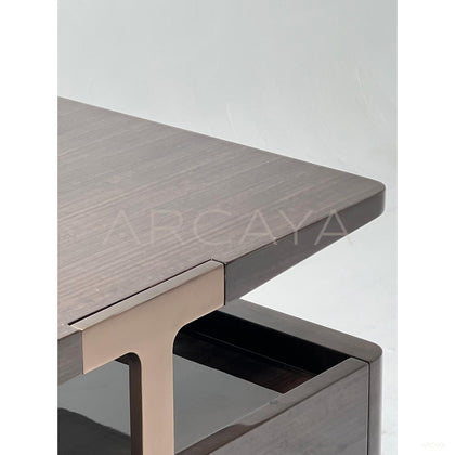 Italian T Shape Metal Frame Sideboard - scene