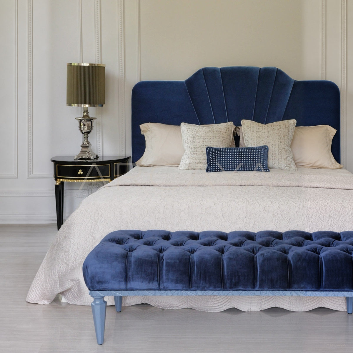 Royal Blue Bedroom Furniture Set - main