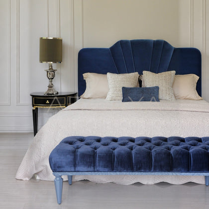 Royal Blue Bedroom Furniture Set - main