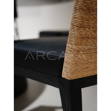 Cambon Woven Dining Chair - scene