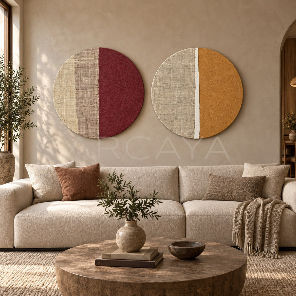 Round Wall Art 2509H0087 - main