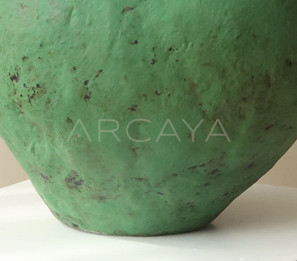 Wabi Sabi Hand Thrown Large Jar Vase - scene