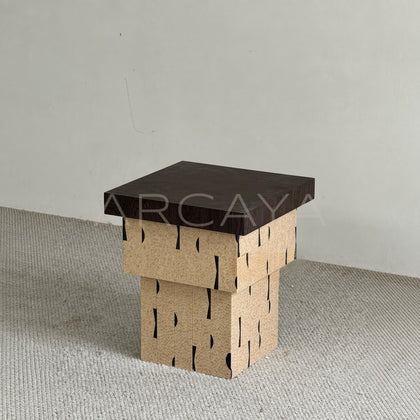 New Year Wood Side Table - main
