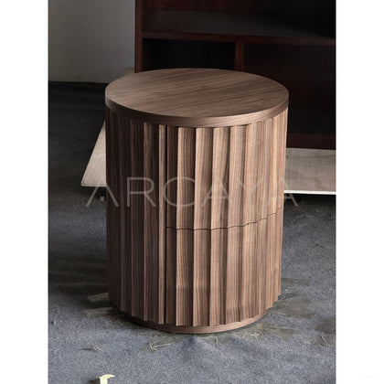 Black Walnut Nightstand - scene