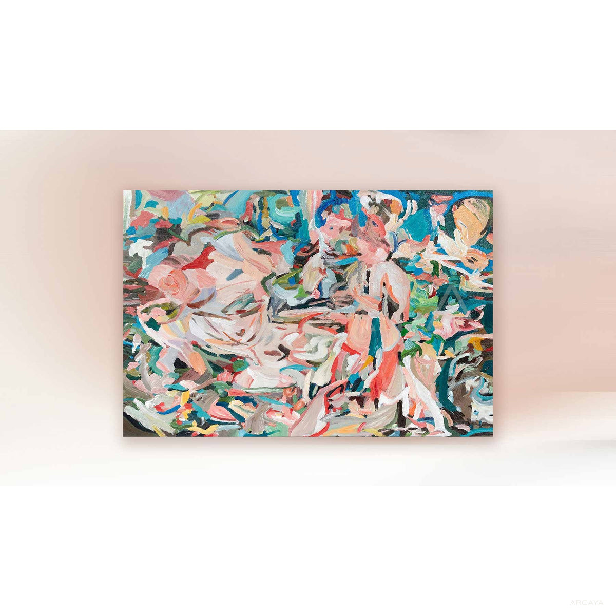 Mixed Media Wall Art 2411G0190 in detail