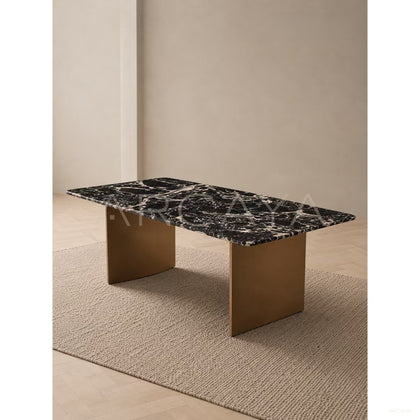 Bulgari Black Dining Table In Stock - scene