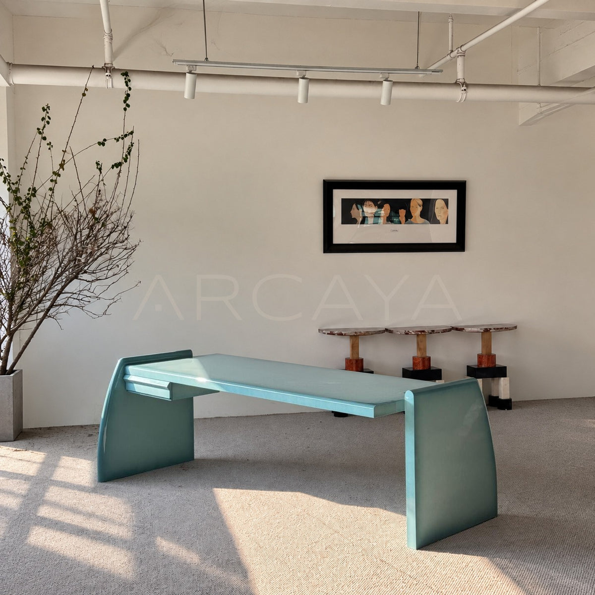 Gradient Blue Desk Series - main