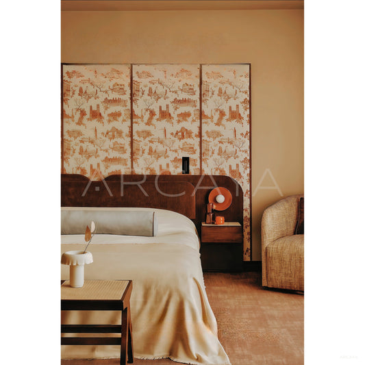 Movable Headboard Folding Screen - scene