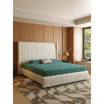 High Headboard Bed - scene