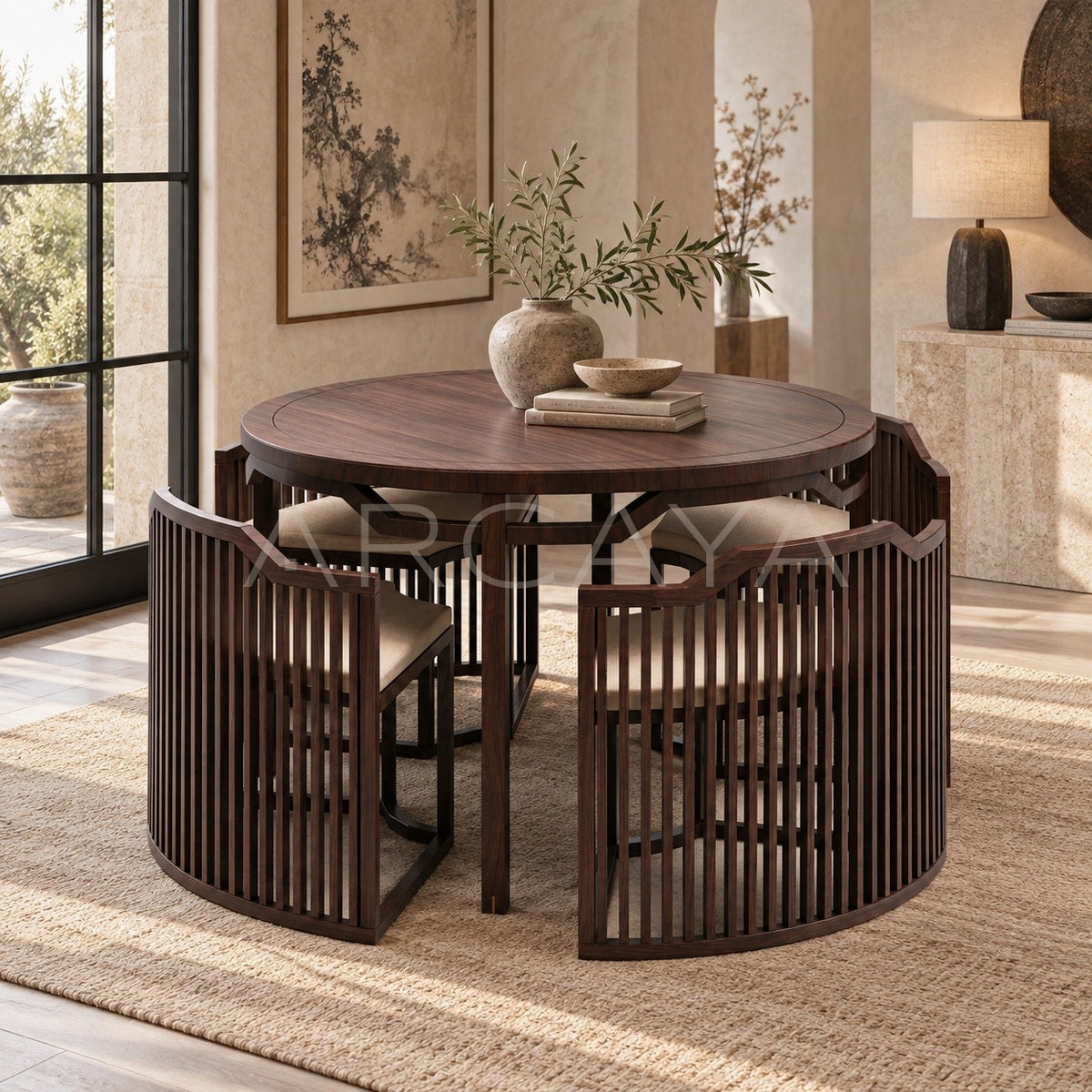 Dining Table Ch 5602 in detail