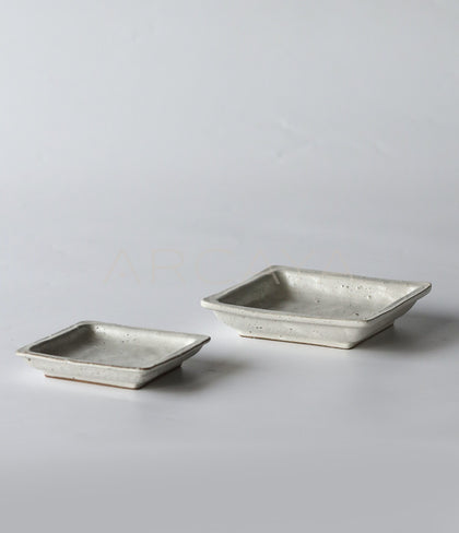 Amu Collab Ceramic Salad Plate - scene