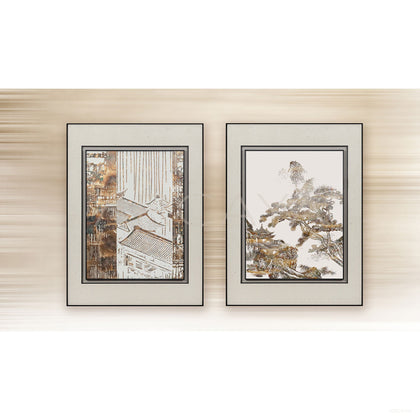 Wall Art Set 2411G0157 - scene